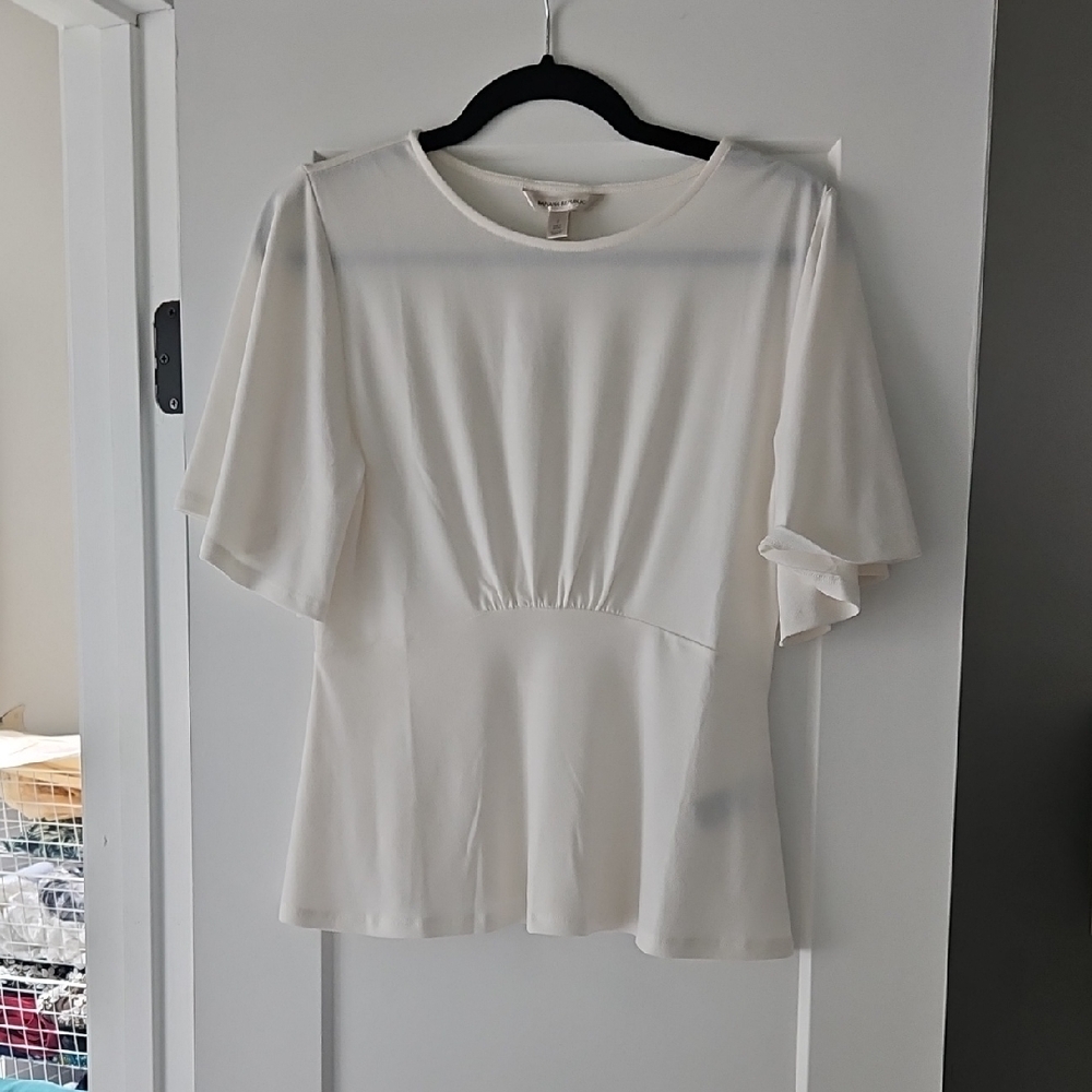 Elegant White Women's Top
